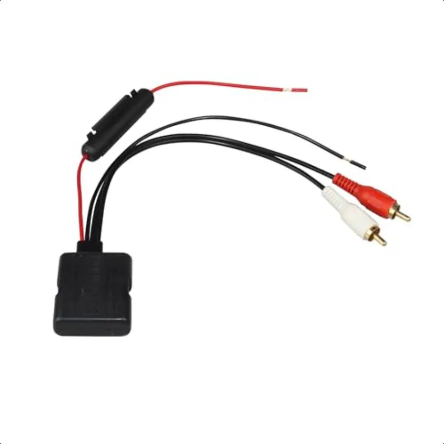 Módulo Bluetooth Entrada 2RCA para carro estéreo Wirel Play para qualquer dispositivo com função Bluetooth