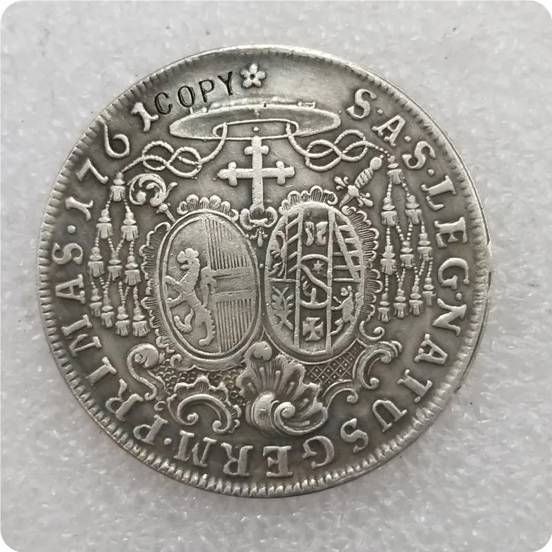 1761 Holy Roman Empire,Sigismund III Archbishopric Salzburg, Silver Thaler Copy Coin