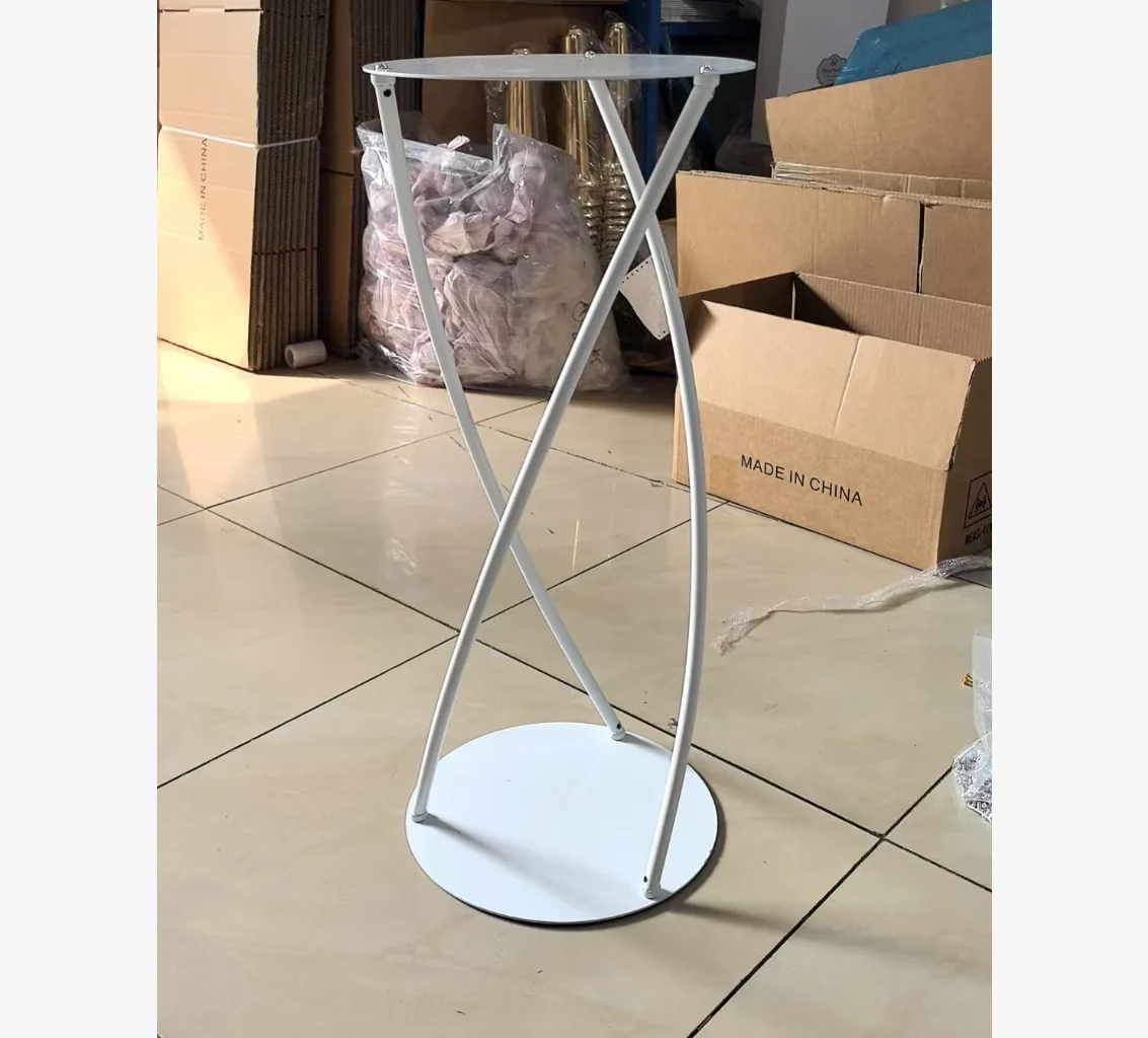 

4pcs /10pcs)Acrylic Centerpiece Stand gold Wedding Decorations Tall Gold Metal Flower Stand for Wedding Party Event Centerpiece