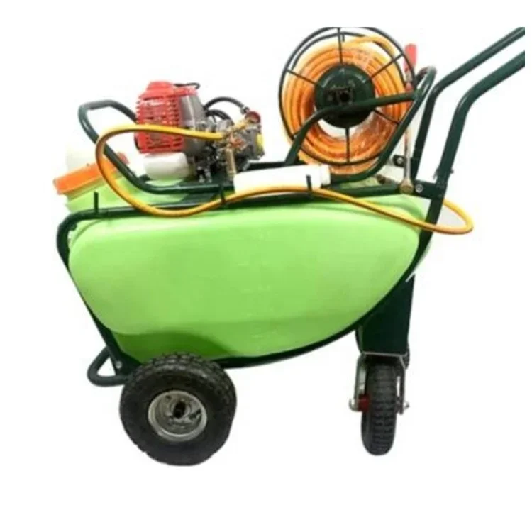 JUYOU Trolley Type High Pressure 100L 160L Agricultural Gasoline Power Garden Sprayer