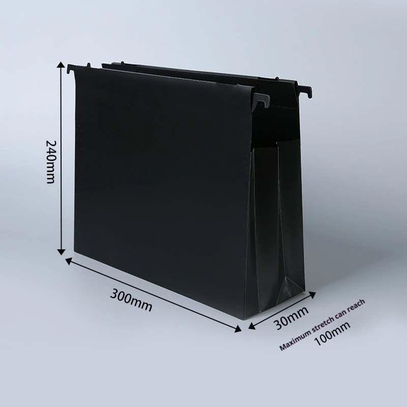 الثنائية هوك تعزيز مجلد معلق الجانب توسيع تصميم A4 مكتب مقاوم للماء ملف البيانات حقيبة التخزين اللوازم المكتبية