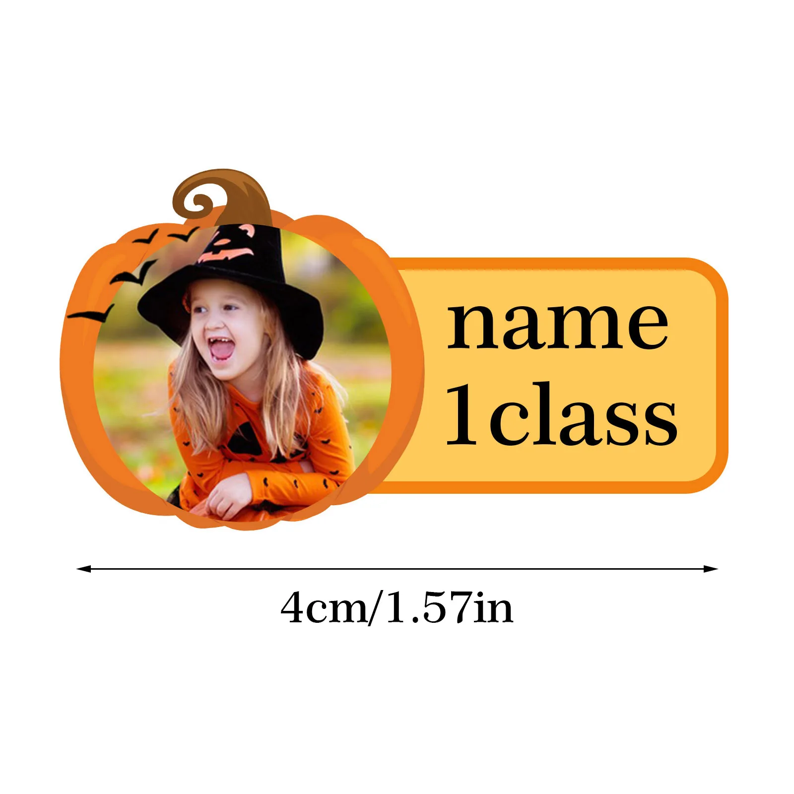 Custom Kids Name Stickers, Halloween Stickers, Gift Boxes, Wrapping Gift Stickers, Personalized Waterproof Stickers ZP1