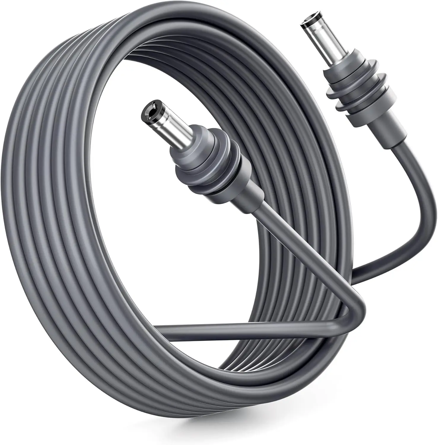 3.3/16.4/32.8FT Starlink Mini DC Power Cable, Starlink Mini Replacement Cable, DC Power Cable for Starlink Power Supply, Gray