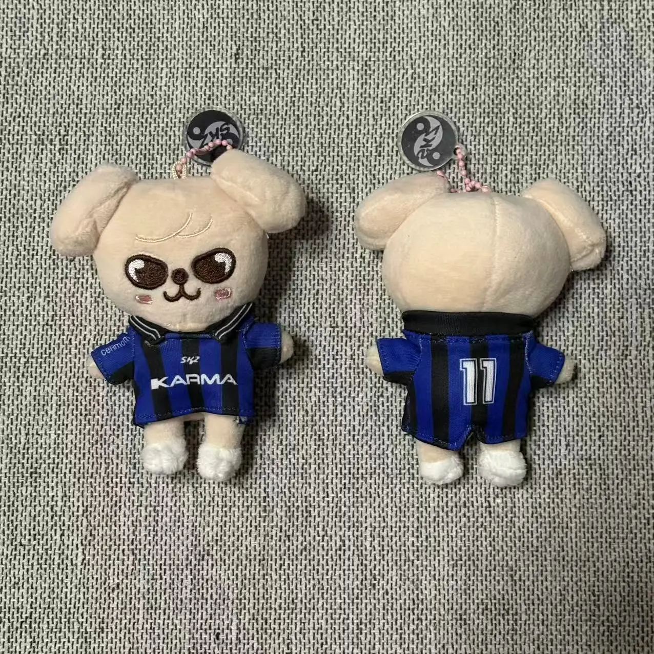 

SKZOO брелок плюшевый Karma плюшевый брелок Тедди плюшевая игрушка Сеуль FM неделя плащ кукла Волшебная школьная детский подарок на день рождения