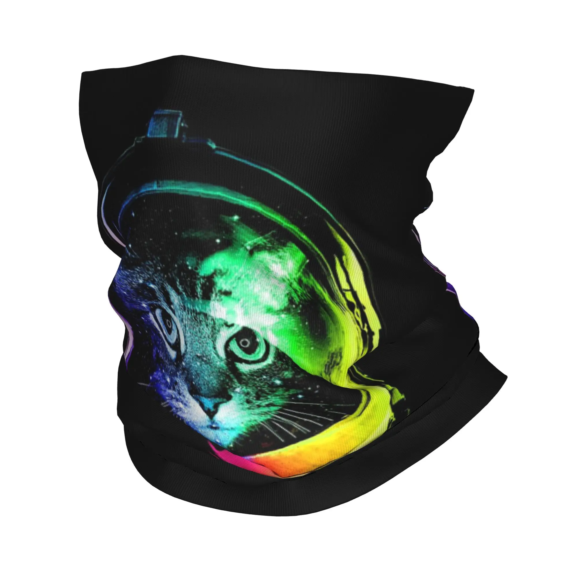 

Бандана-шарф Space Cat Astronaut с принтом, многофункциональная повязка на голову для походов и рыбалки, для мужчин и женщин, для взрослых