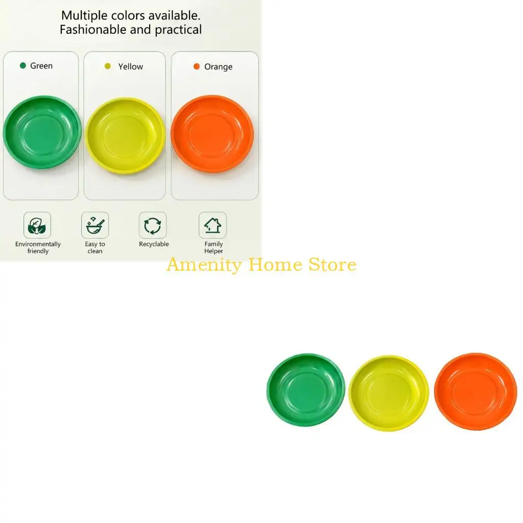 F26C Pack of 3 Magnetic Plastic Storage Trays Holder With Strong ABS Materials for Organizing Hardware Parts and Small Items