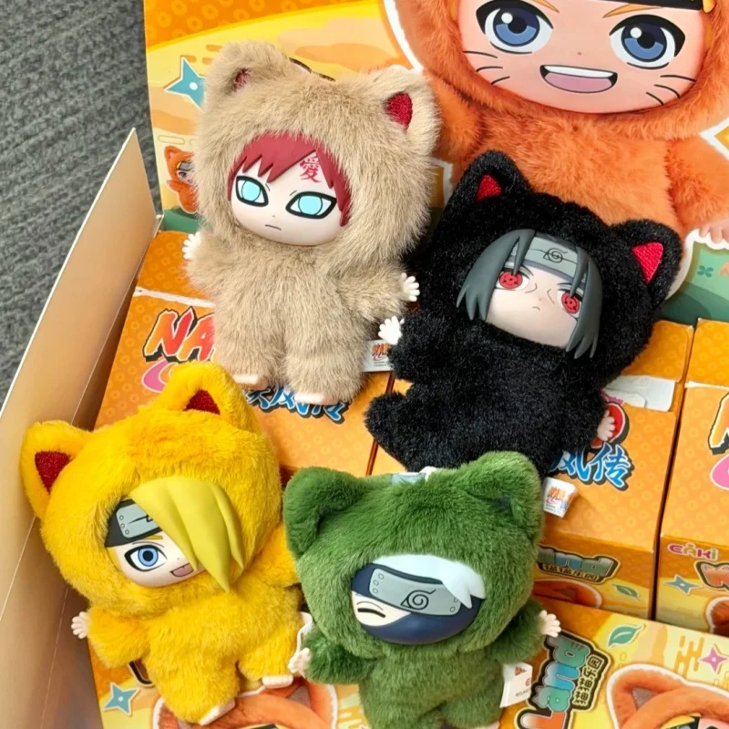 Плюшевая игрушка-брелок из серии Naruto KITTENLAND: модные игрушки, персонажи Саске, Сакура, Какаши, аниме-атрибутика, праздничные подарки