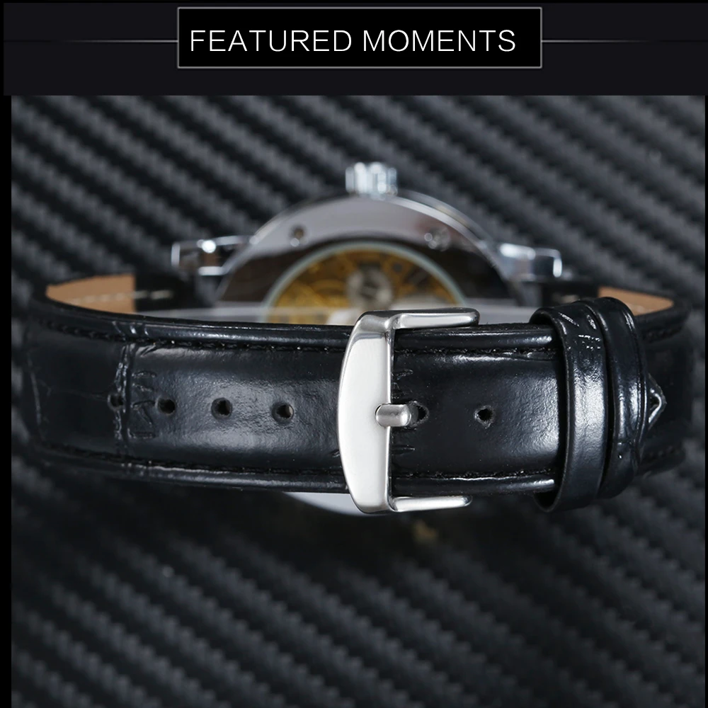 Women's Vintage Gold Skeleton Mechanical Watch