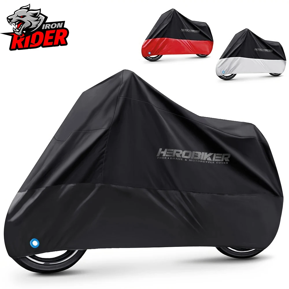 

Motorcycle Cover Rain Cover All-weather Outdoor Motorcycle Cover Waterproof Dustproof UV Resistant Motorcycle Cover M-4XL