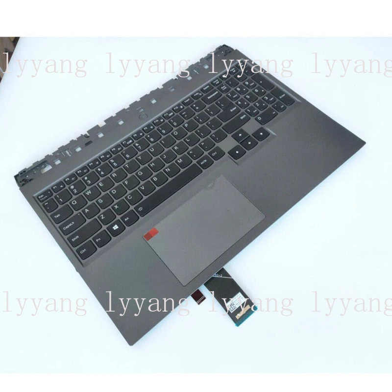 f  New 5CB1D09625 Palmrest keyboard RGB backlight For Lenovo Legion 5 Pro-16ITH6