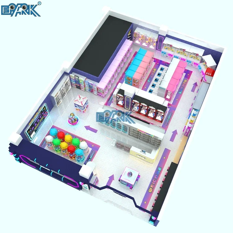 

Игровой автомат EPARK для помещений, аркадная гигантская машина с когтями, производитель мини-машин с когтями