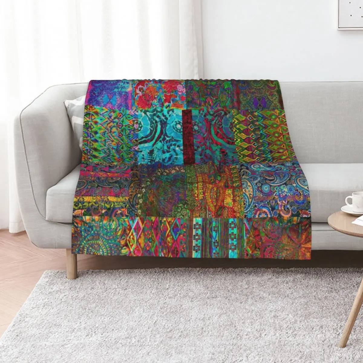 Bohemian Wonderland Throw Blanket Fashion Sofas Kid'S Warm warm winter Single Hairys Blankets