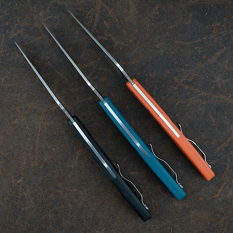 C07 Pocket Folding Tool Nylon Fiber Handle Camping Hiking VG-10 Steel Outdoor Portable EDC Tool Men's Gift