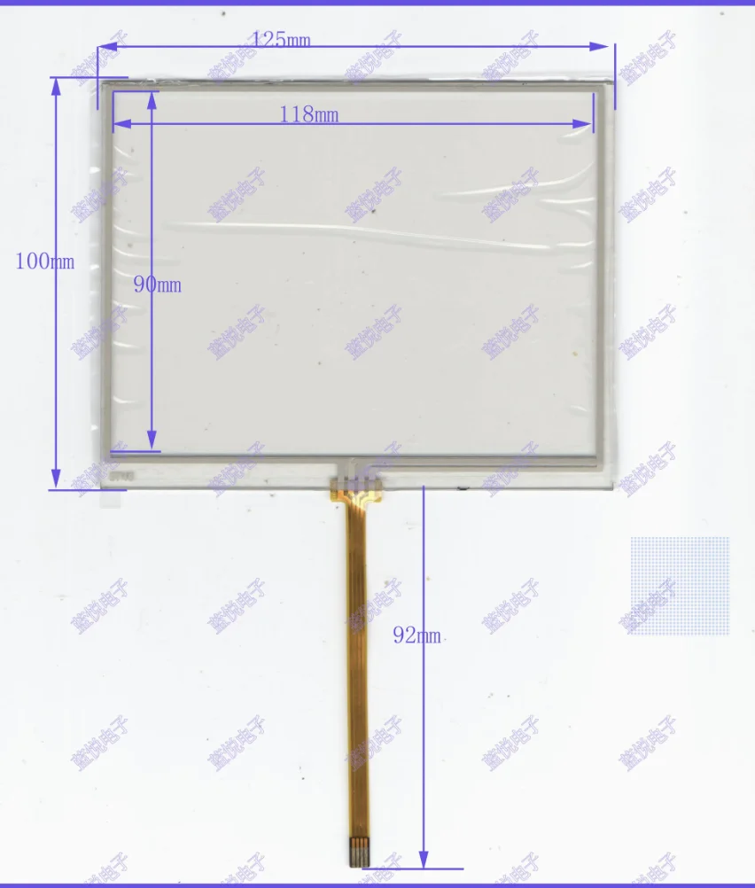 

5.6-inch four wire resistive screen 125 * 100 industrial control touch screen PDA handwriting screen