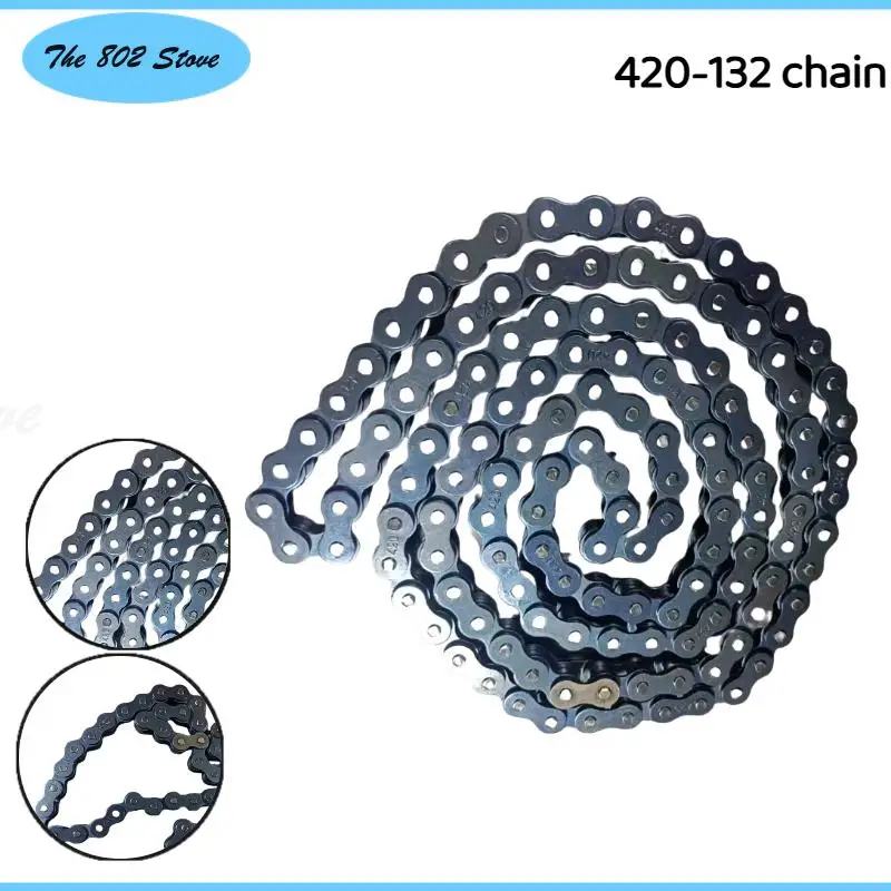 

chain Motorcycle 420 heavy-duty transmission chain 132 chain motorcycle all terrain vehicle off-road kart accessories