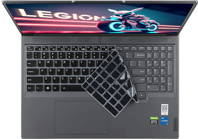 Silicone laptop keyboard Cover for Lenovo Legion 7 Legion 7i 16IAX7  16ACHg6  Legion Pro 7 16IRX8H  16IRX9 16IRX9H 16 inch