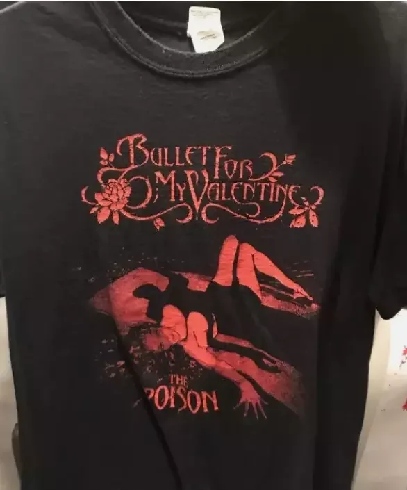 Bullet For My Valentine Band Album The Poison T Shirt Full Size S-5XL