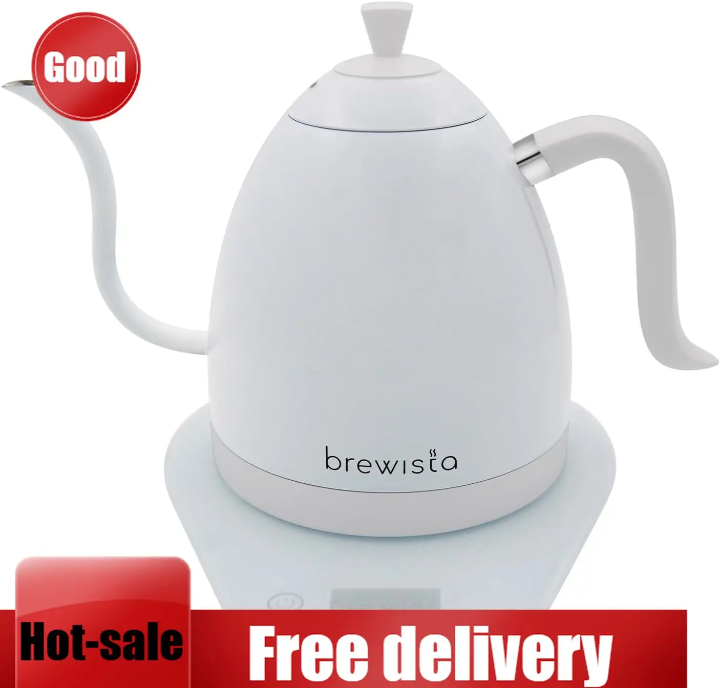 Hot-sellingArtisan Electric Gooseneck Kettle, Water Boiler with LCD Panel, Precise Temperature Control, Fast Boiling and Keep Wa