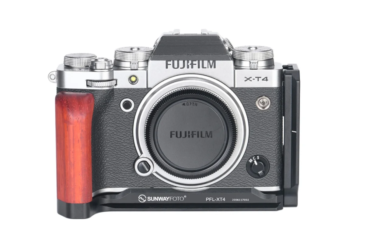 SUNWAYFOTO Fujifilm X-T4 Handle L-shaped Quick Release Plate PFL-XT4