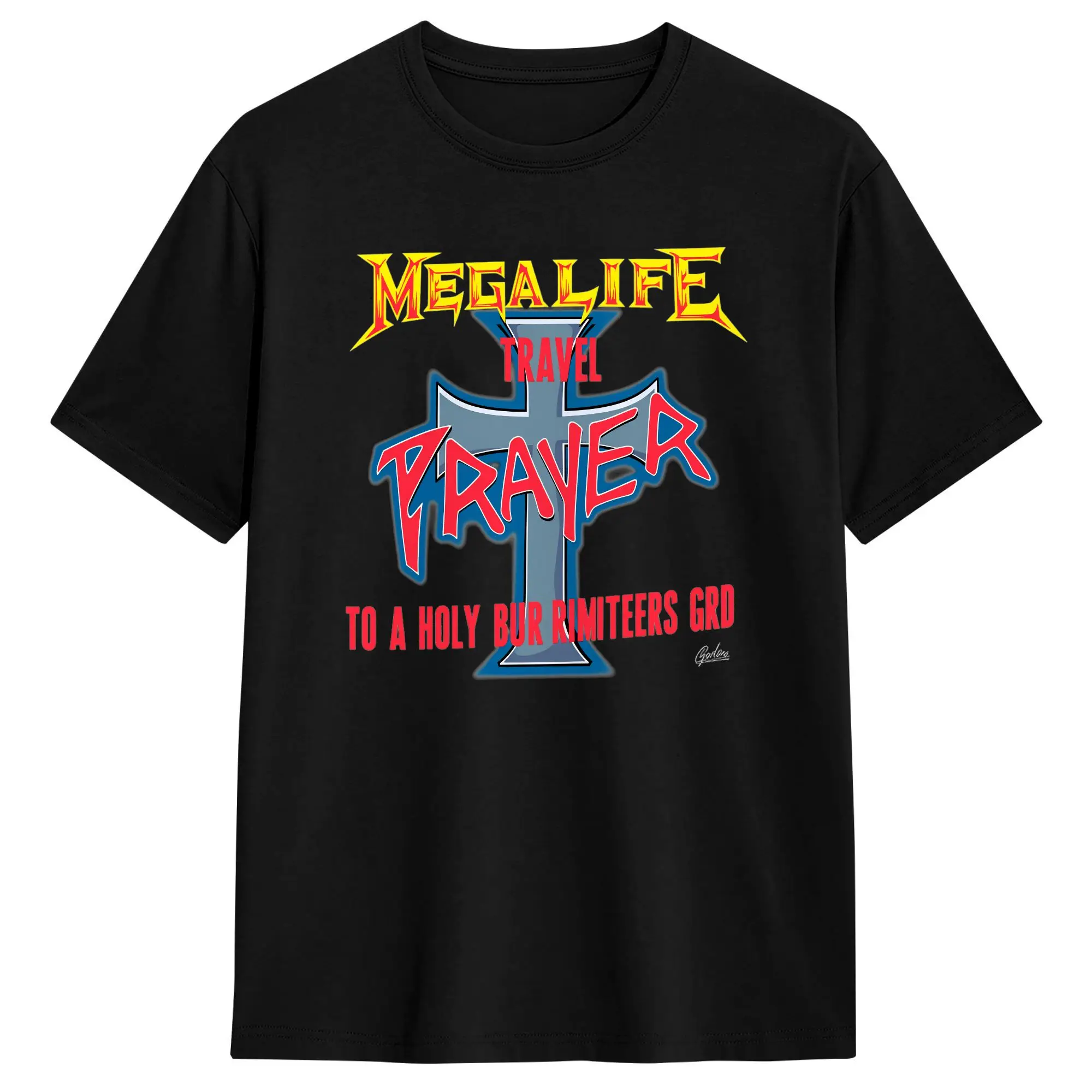 Men's T-Shirt Rock Band Megadeths World Tour 2026 Fashion 100% Cotton Tee Shirt Short Sleeve  T Shirts Crewneck Tops Plus Size