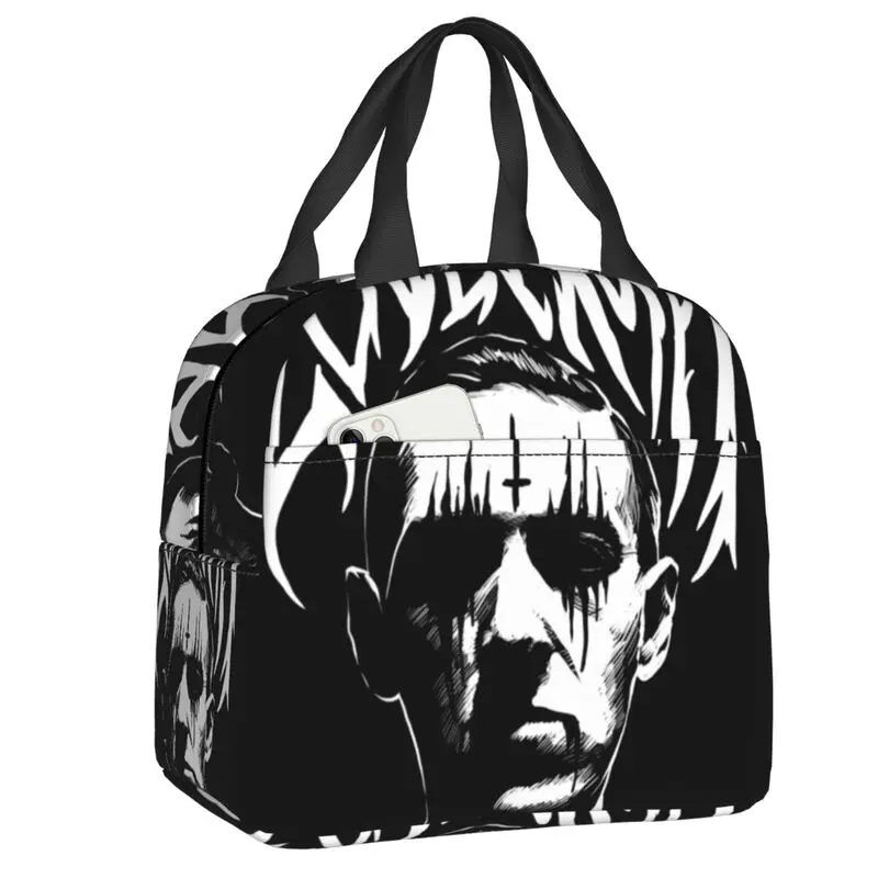 Creator Of Cthulhu Insulated Lunch Tote Bag for Women Lovecraft Horror Movie Portable Thermal Cooler Bento Box School