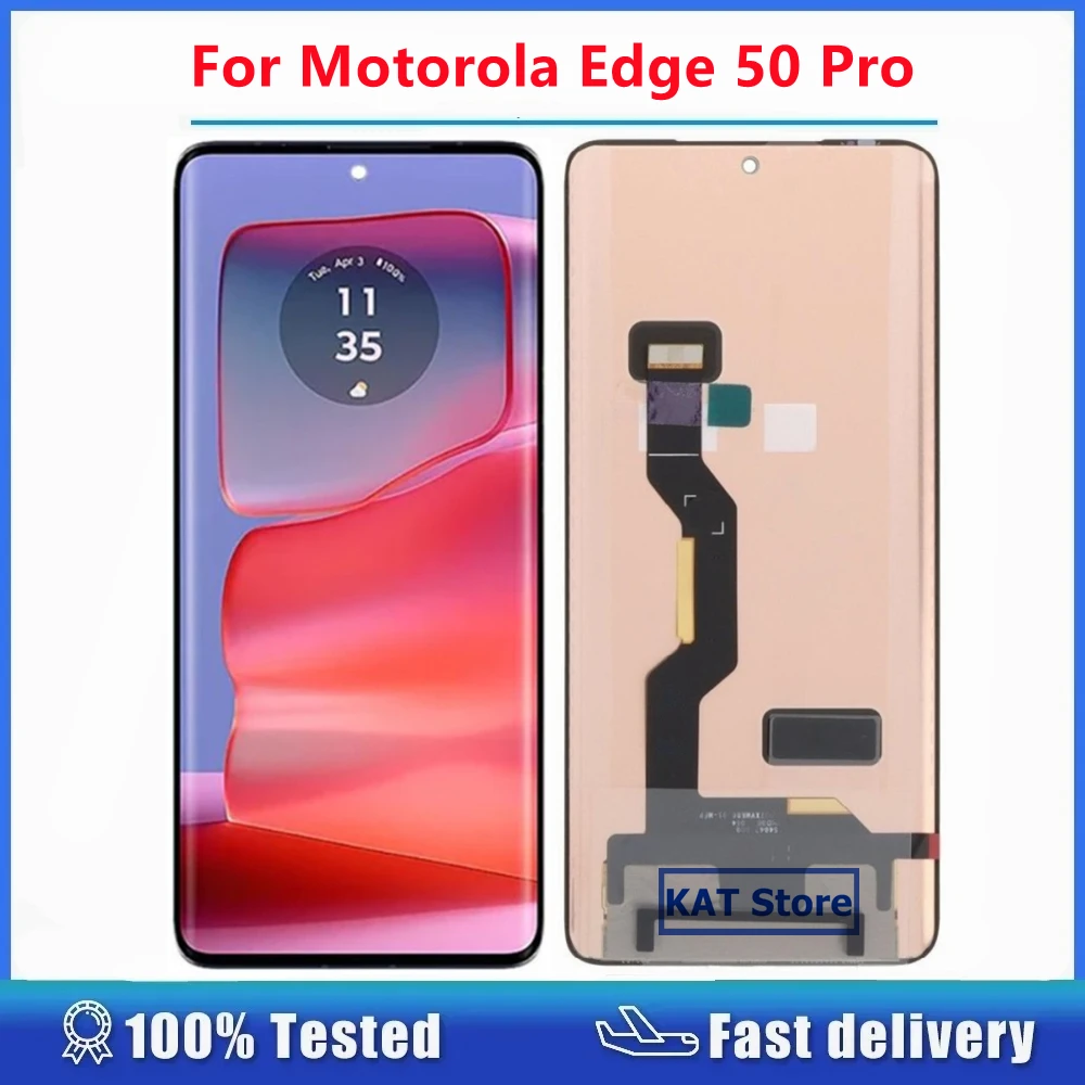 For Motorola Moto Edge 50 | 50 Pro LCD Touch Digitizer Display Screen Full Assembly Replacement