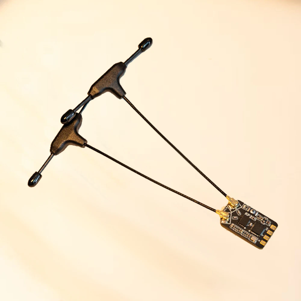RadioMaster RP3 True Diversity Receiver ExpressLRS ELRS 2.4GHZ Nano Receiver Dual Antenna for RC Airplane FPV Freestyle Long