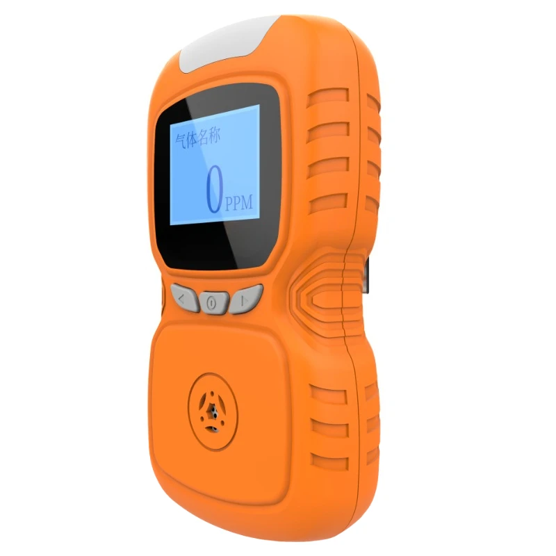 Portable H2S gas detector Ammonia detector Alarm H2S instrument with micro-clip hydrogen sulfide single gas detector