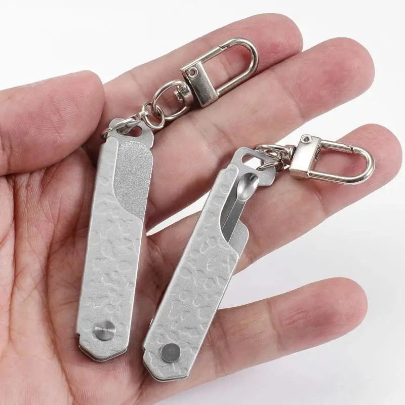Portable Folding Stainless Steel Ear Pick Nail File Strip For Home Use High End Nail Grinding Tool Beauty Nail Care Tools