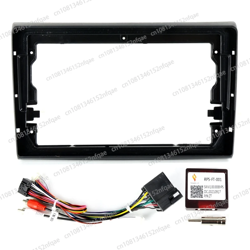 Autoradio pour Fiat Bravo, Android, DVD, Écran audio stéréo, Câbles de cadre vidéo multimédia, Adaptateur de navigation SFP, 9 ", 2007 - 2012