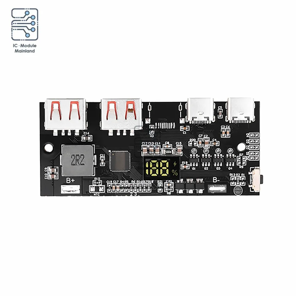 22.5W Fast Charging Mobile Power Module QC4.0 PD3.0 Circuit Board DIY Lithium Iron Phosphate Motherboard Support VOOC