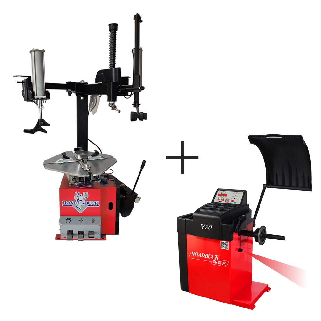 

Auto Garage Equipment swing arm Automotive price of tyre demount machine and wheel balancer combo