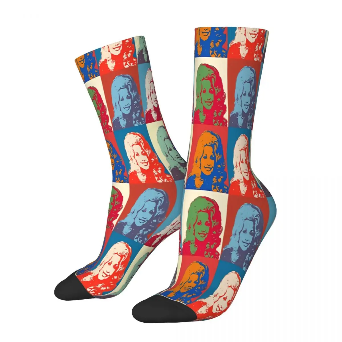 Dolly Pop Art Socks Male Mens Women Autumn Stockings Hip Hop