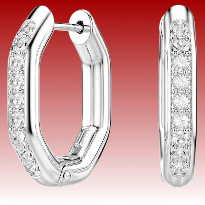 

2026 New S925 Silver Fashion Imitation Crystal Earrings, Fine Jewelry