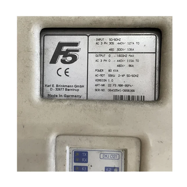 

Частотный преобразователь VFD AC Drive KE 22.F5.MBR-95PA Сервоинвертор