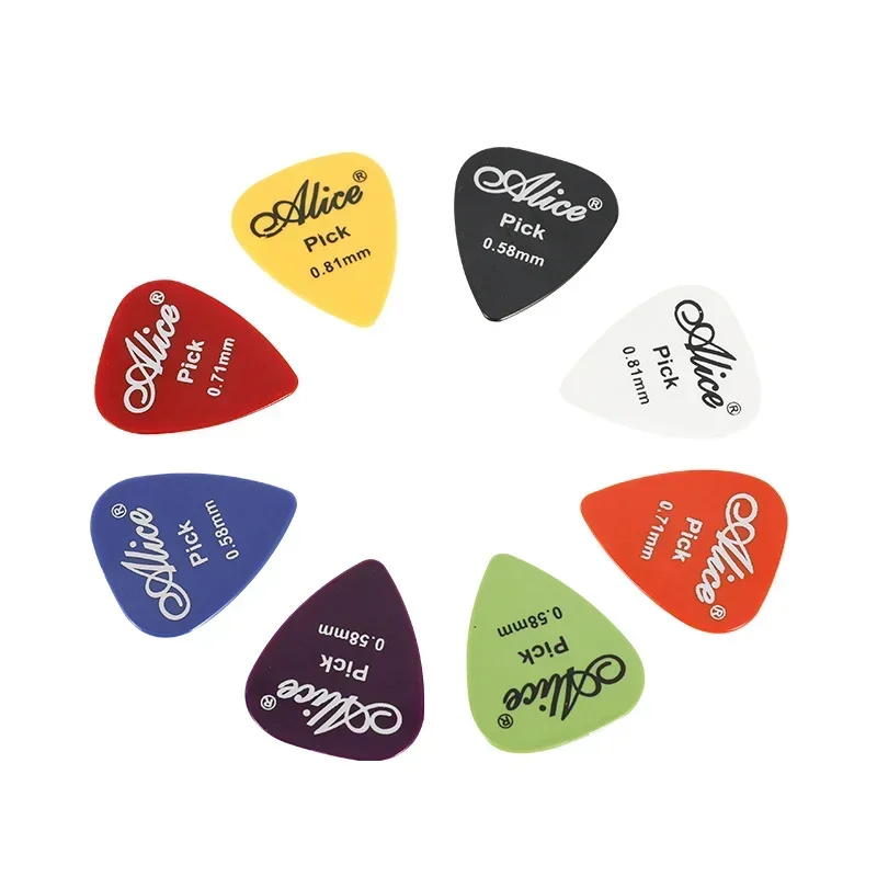 6 Pcs Alice Guitar PicksElectric Bass Fixer Guitar Accessories Thickness  Guitar Picks  Mediator Guitare Électrique