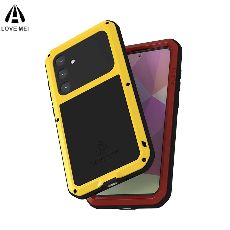 

LOVEMEI is suitable for Samsung S24ULtra three-resistant phone case S24Plus case S24fe metal case