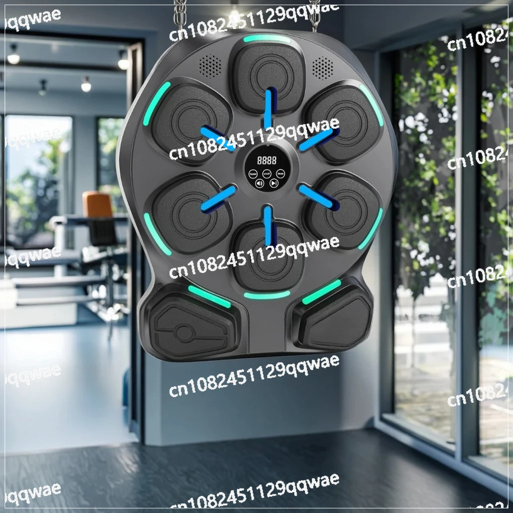 One Punch Home Boxing Workout Machine PU Material Electronic Smart Wall Mount Music Boxing Machine