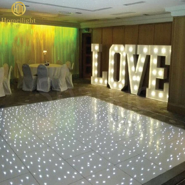 

Factory Price LED Starlit Dance Floor White Wireless Starry Dance Floor LED for Wedding Party