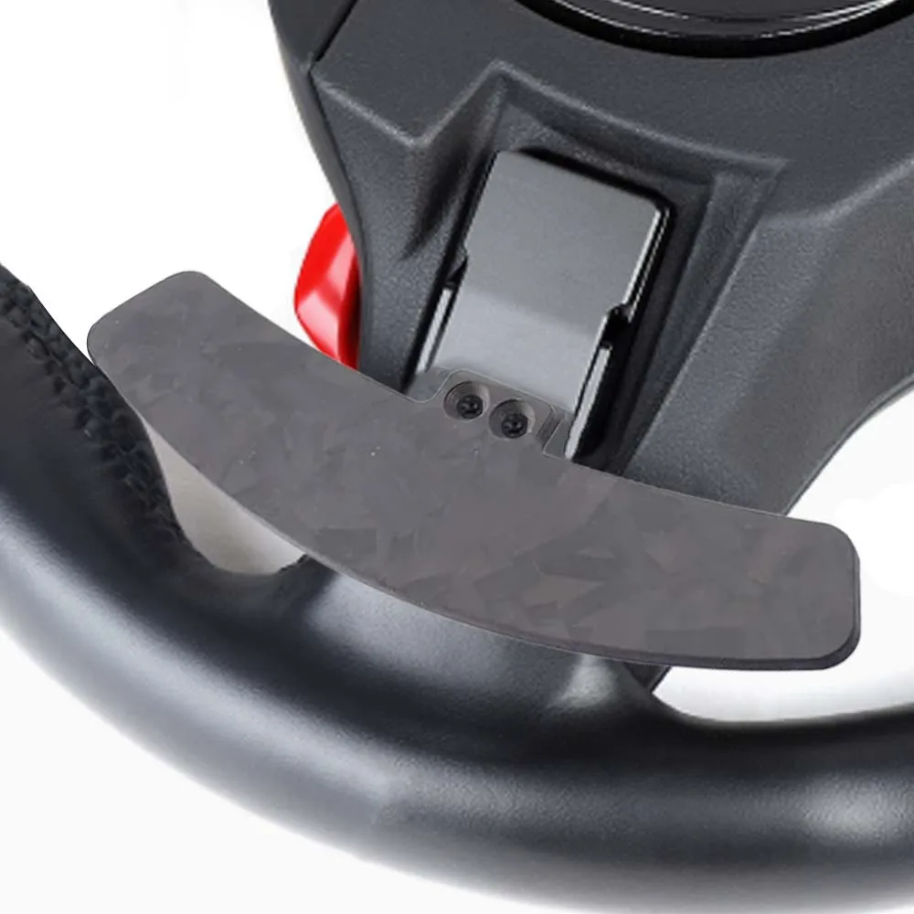 Carbon Fiber Steering Wheel Paddles 4Pcs/Set For ClubSport Magnetic Paddle Module Replacement Shift Paddle Extensions