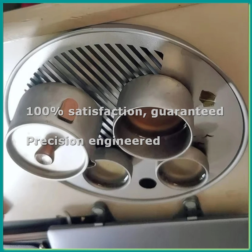 

Уличный круглый чайный поднос из чистого титана, ультралегкий и простой, с функцией сбора воды, глубокий поднос для заваривания чая Tea-ABLA