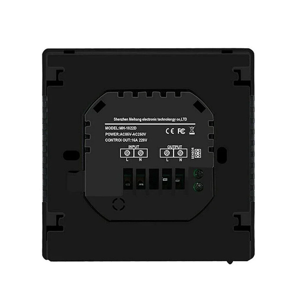 Smart Wall Mounted Electric Heater Controller Offering Advanced Programming Capabilities for Comfort Adjustment