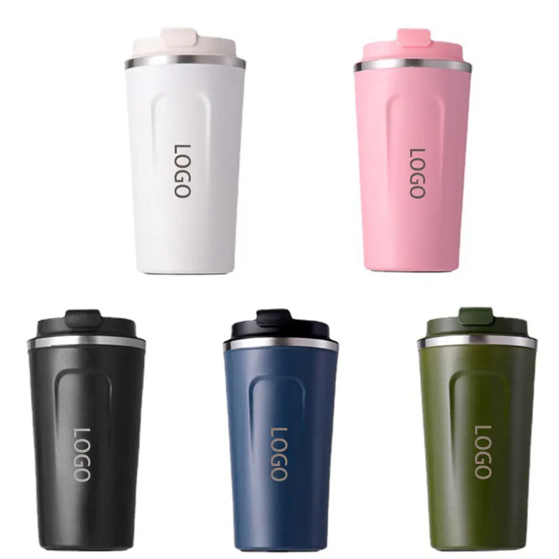 Car Stainless Steel Temperature Display Coffee Cup Thermal Mugs For Renault RS Line Clio Megane Scenic laguna Logan Koleos