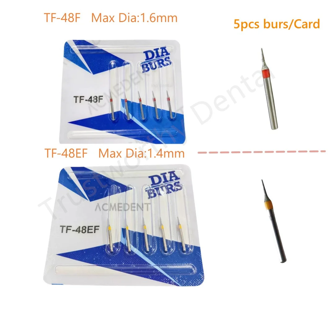 Dental Diamond Burs Interproximal Enamel Reduction IPR Veneer Gap TF-48F/48EF