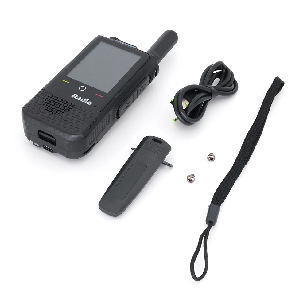 B6 4G Network Walkie Talkie for Android Unlock CDMA/WCDMA/FDD-LTE POC Radio 4800mAh Support WIFI&Bluetooth-compatible