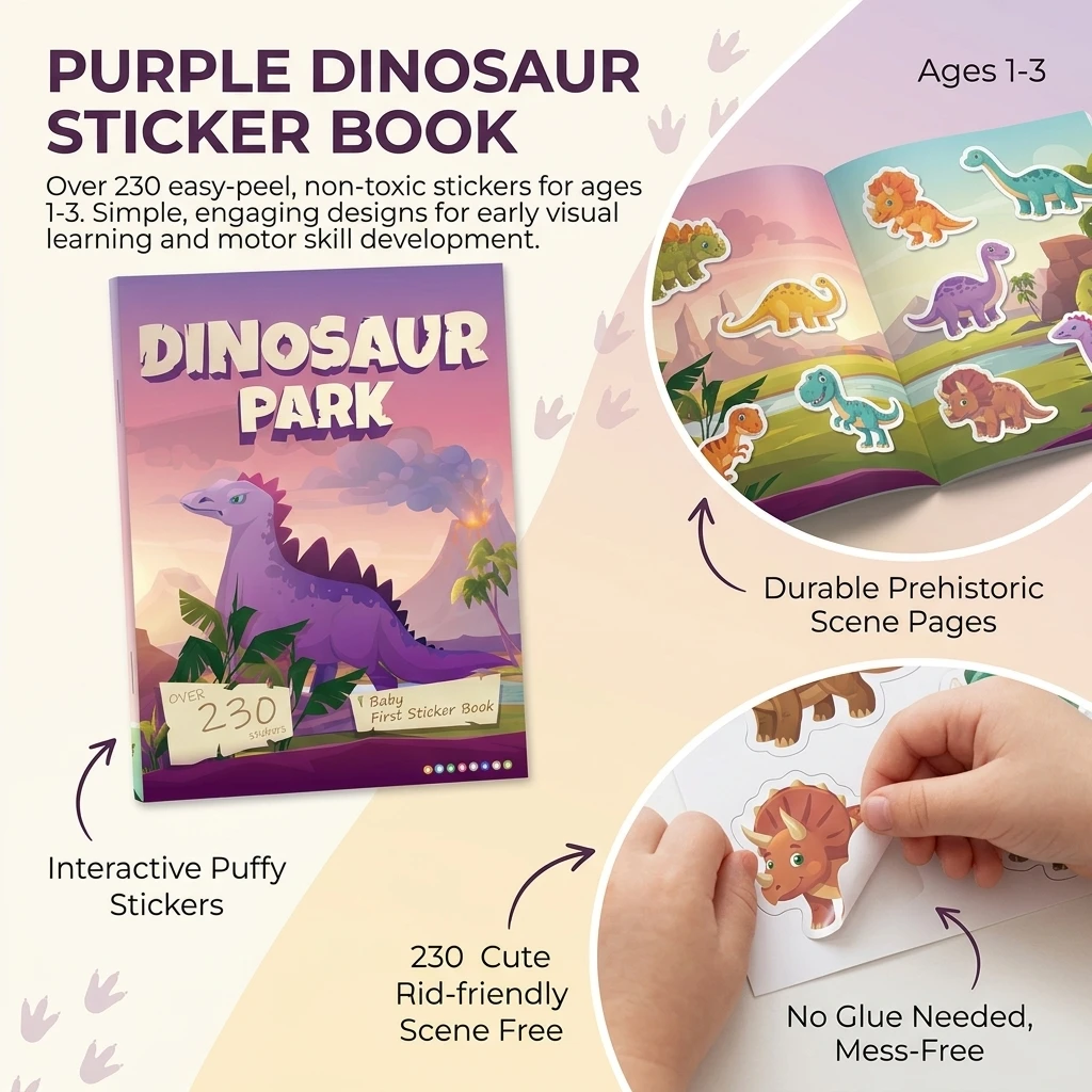 

5-Book Set Children Educational Sticker Activity Books Focus Training Quiet Books Children's Enlightenment Stationery Sticker