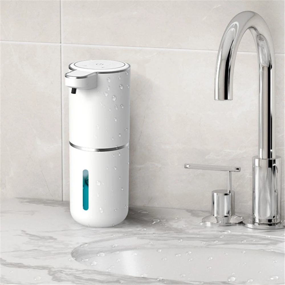 4 Levels Adjustable Automatic Liquid Soap Dispenser USB Recharge Smart Sensor Foam Soap Dispenser Touchless Hand Washing Machine