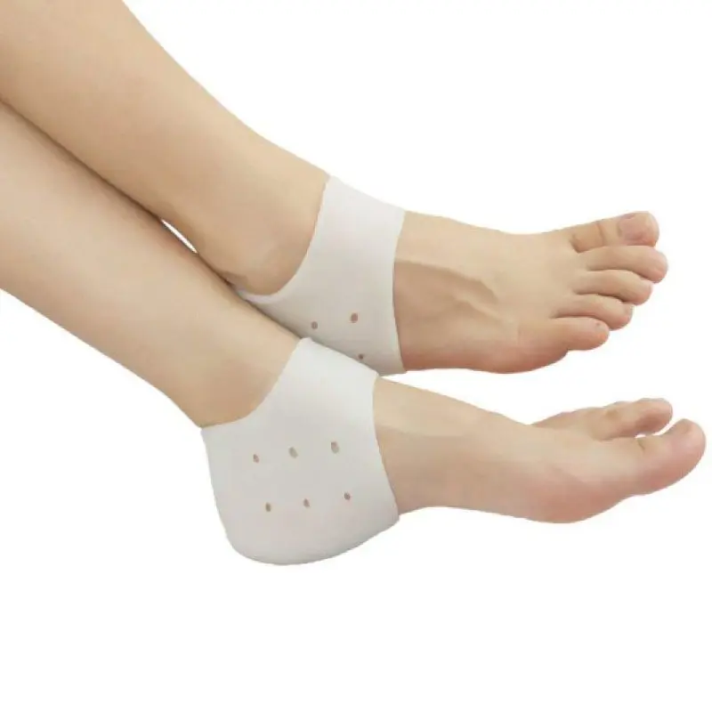 

NEW-Heel Cups Plantar Fasciitis Inserts, Gel Heel Pads Cushion New Material (3 Pairs) Great For Heel Pain, Heal Dry Cracked Heel