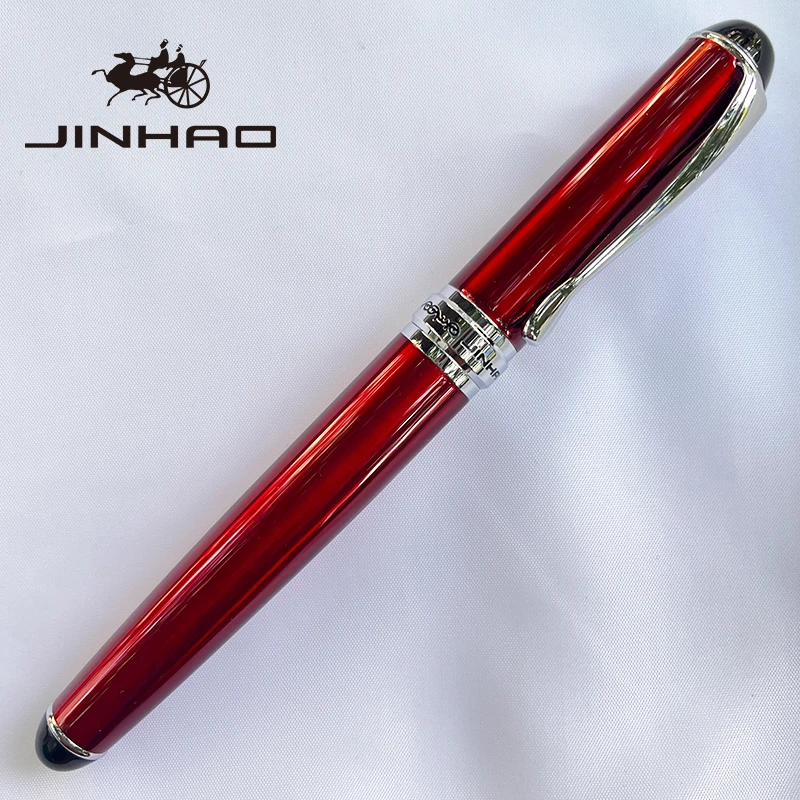 1 STKS 750 Kantoor Luxe Collectie Cadeau Zilveren Trim Metalen Busienss Roller Schrijfpen - afbeelding 1