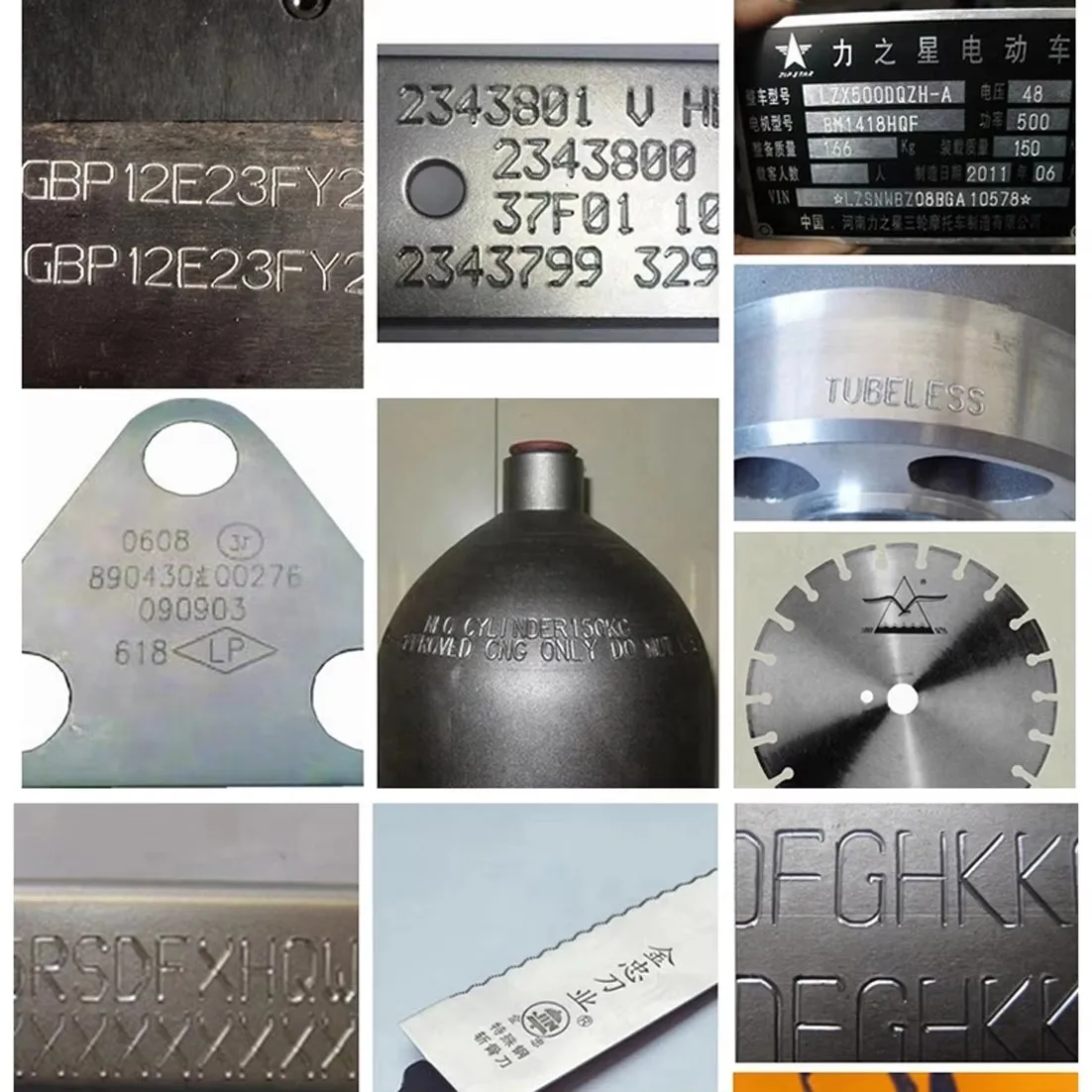 110V 220V Metal Marking Machine VIN Number Motorcycle Frame Carving Marker